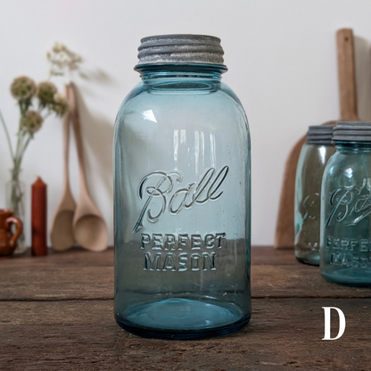 Ball Perfect Mason Jars with Zinc Lids (Sold Individually)