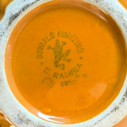 Majolica Bordello Pinheiro Gourd Preserve Pot