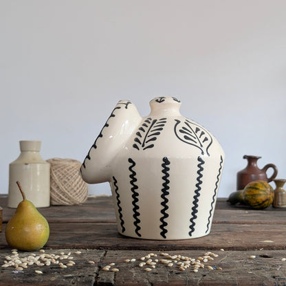 Mashay Pottery Slipware Salt Pig