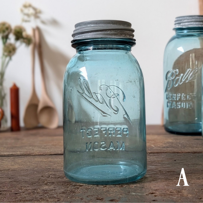 Ball Perfect Mason Jars with Zinc Lids (Sold Individually)