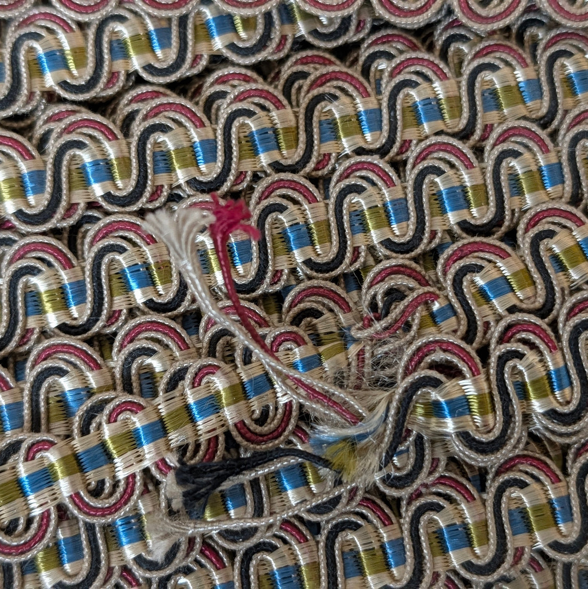 Vintage French Braided Trim (approx 25 metres)
