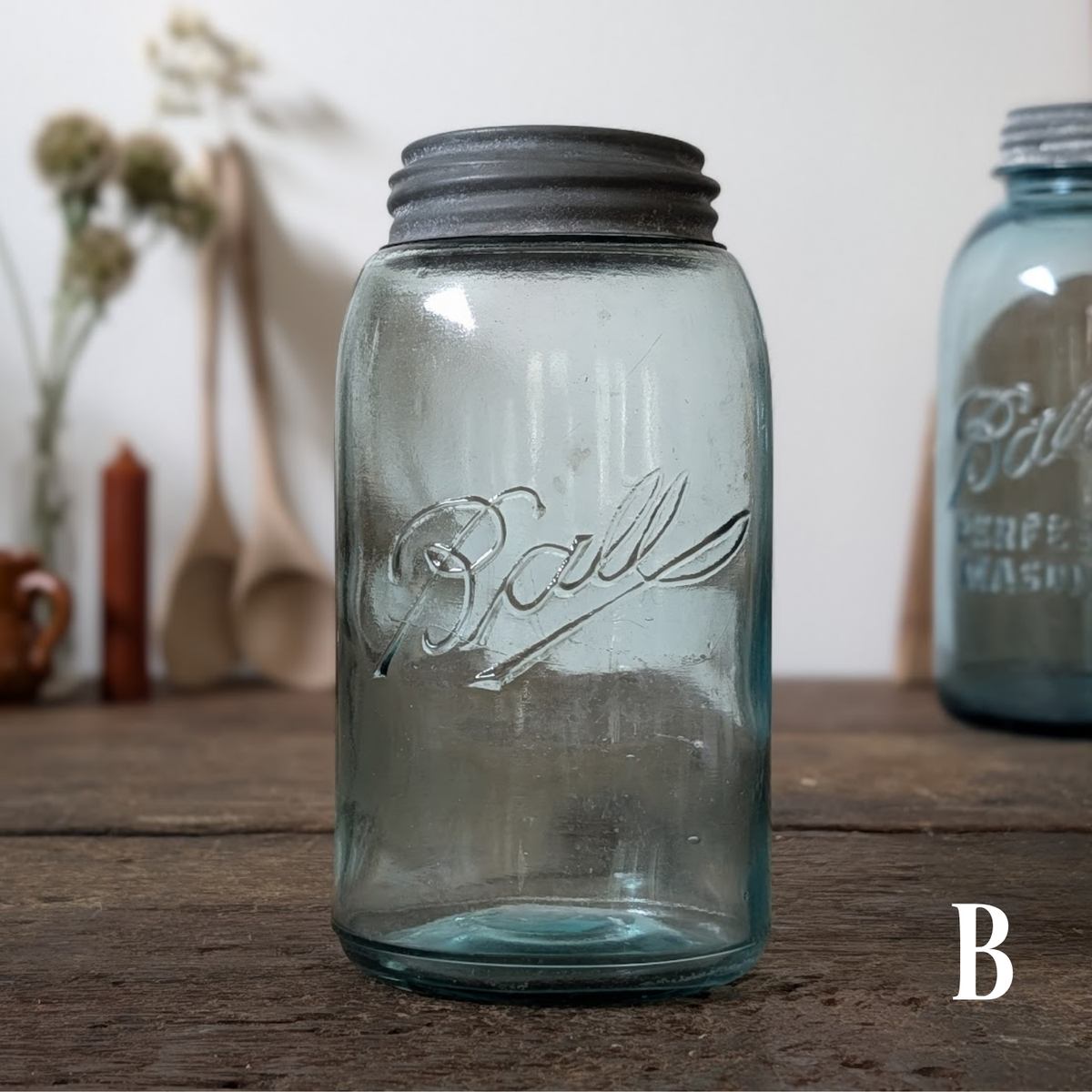 Ball Perfect Mason Jars with Zinc Lids (Sold Individually)