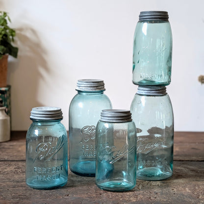 Ball Perfect Mason Jars with Zinc Lids (Sold Individually)