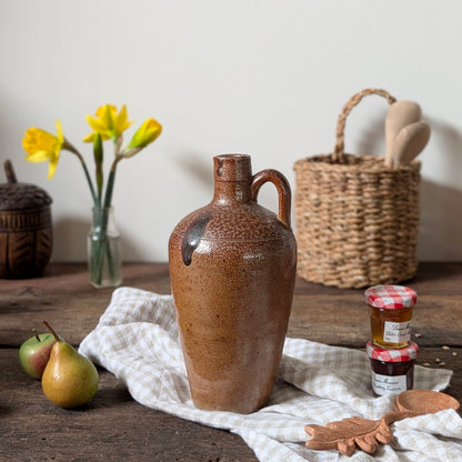 Portuguese Salt Glazed Stoneware Bottle