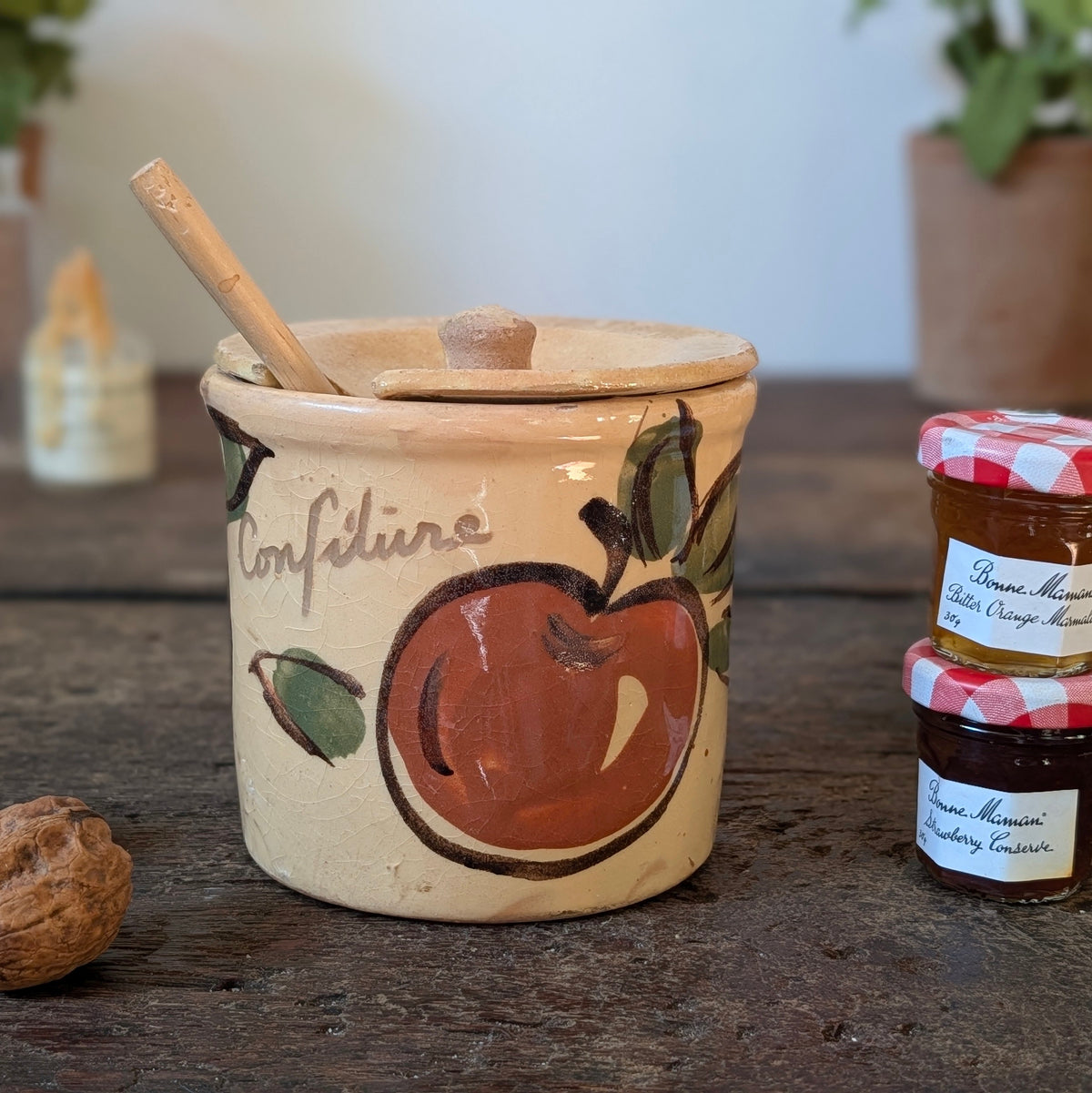 Rare Antique Savoyard ‘Confiture’ Jam Jar