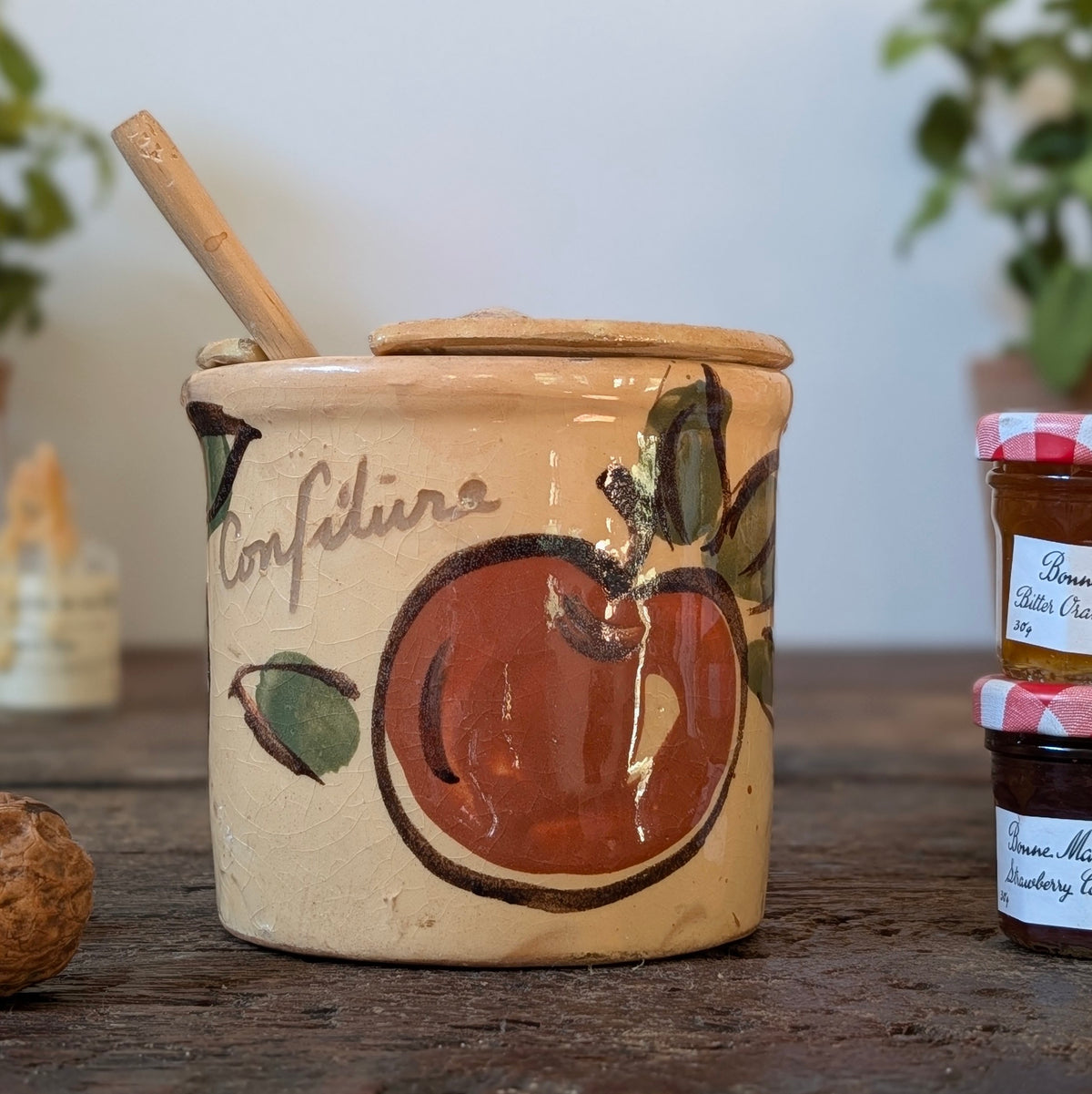 Rare Antique Savoyard ‘Confiture’ Jam Jar