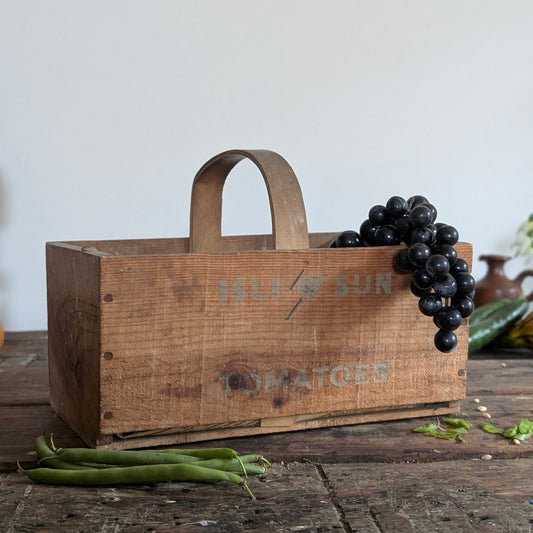 Isle of Sun Tomatoes Guernsey Wooden Trug