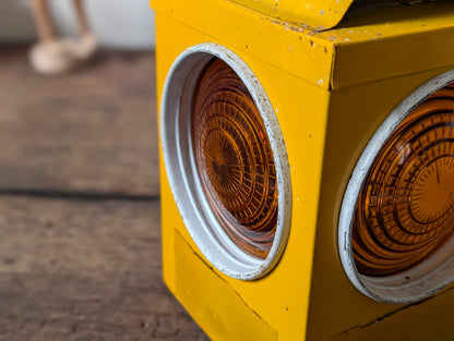 Chalwyn Yellow Parrafin Railway/Road Lamp