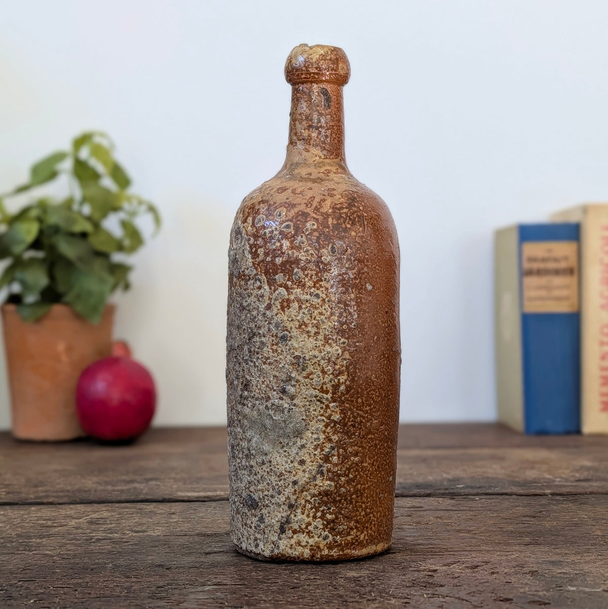 Weathered Stoneware Bottle
