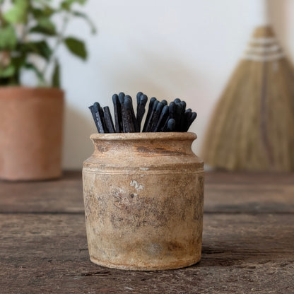 Small Rustic Stoneware Pot