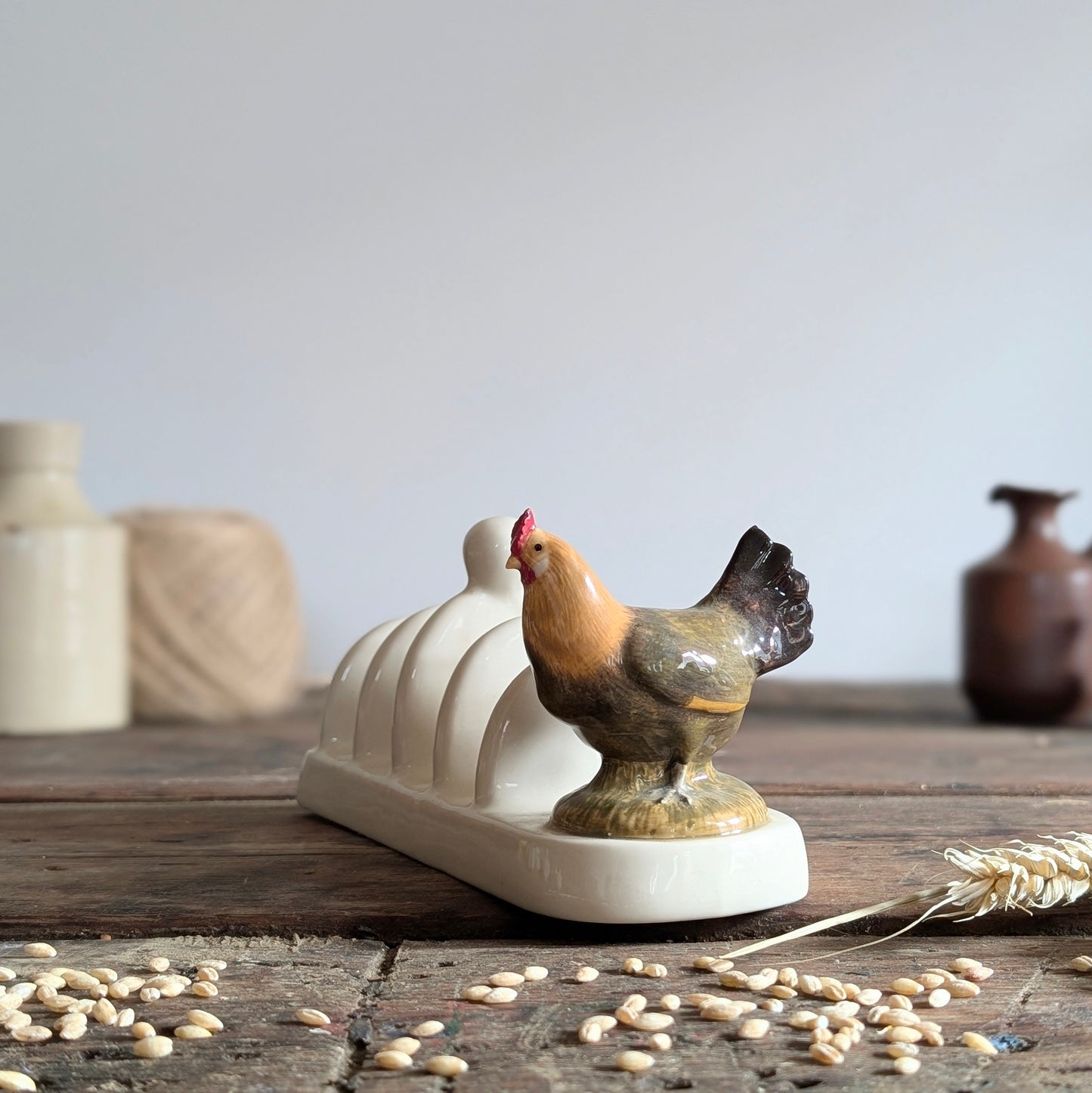 Quail Ceramics Hen Toast Rack