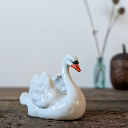 Gerold Porzellan Bavaria Swan Vase