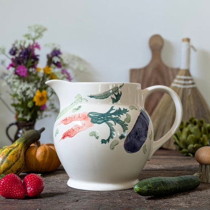 Early Emma Bridgewater Vegetable Large Jug, 1986