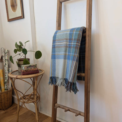Balmoral Tartan Blanket - Blue