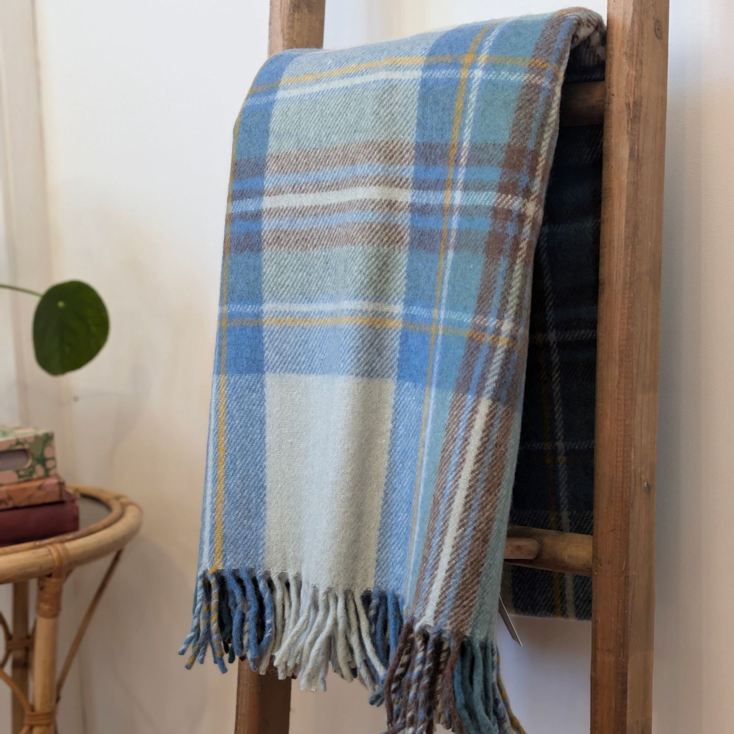 Balmoral Tartan Blanket - Blue