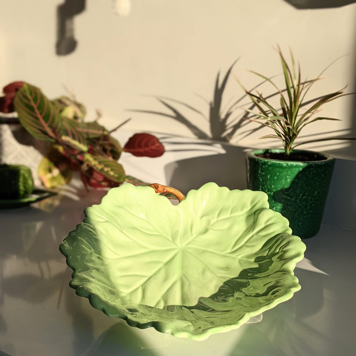 Carlton Ware Leaf Plate