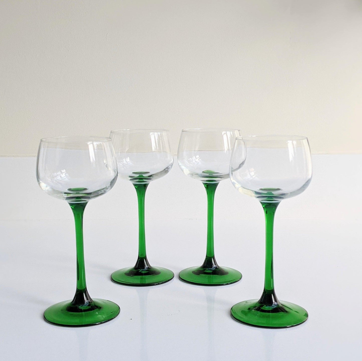 Luminarc Green Stemmed Glasses (Set of 4)