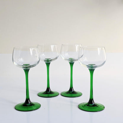 Luminarc Green Stemmed Glasses (Set of 4)