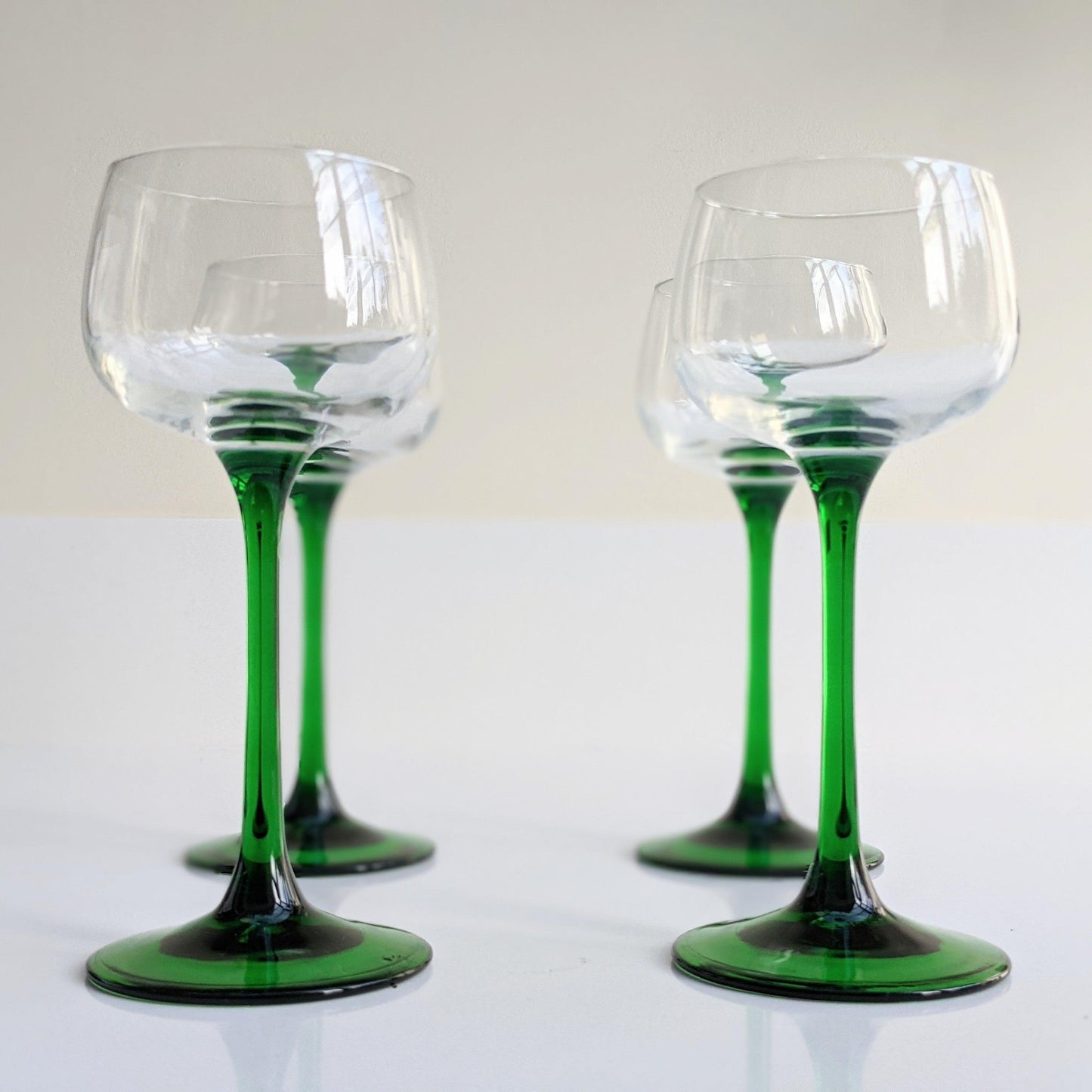 Luminarc Green Stemmed Glasses (Set of 4)
