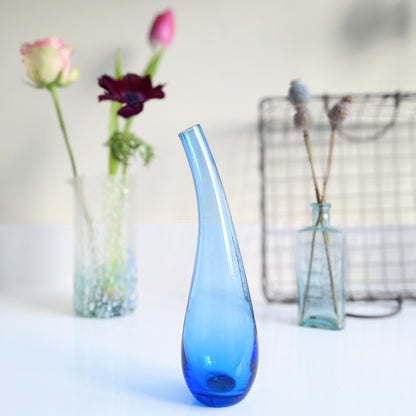 Blue Glass Vase