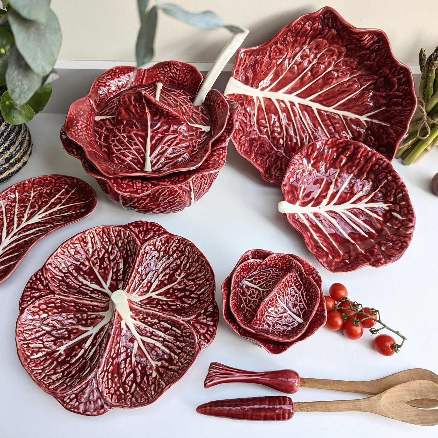 Casa Pupo 24 Piece Cabbageware Set