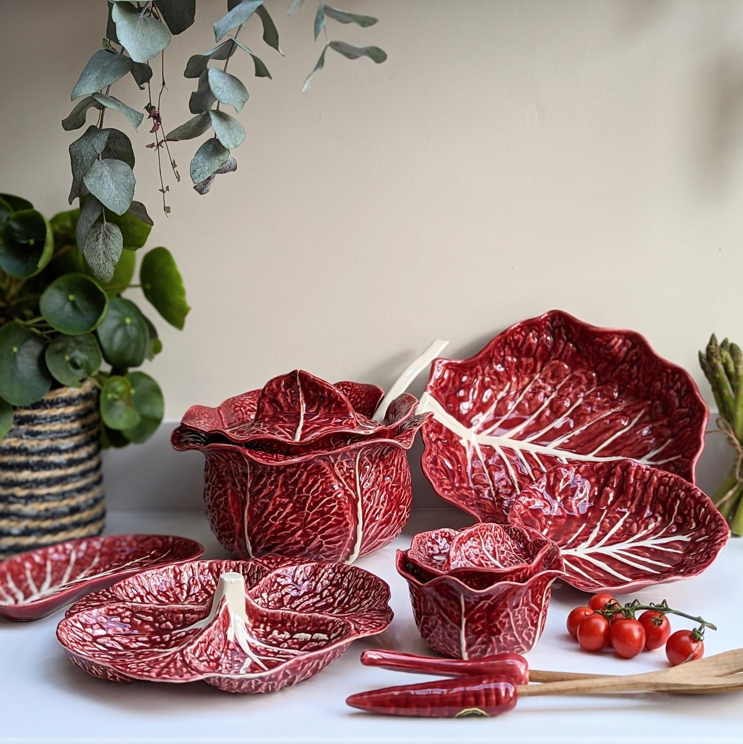 Casa Pupo 24 Piece Cabbageware Set