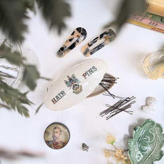 Hair Pins Ceramic Box