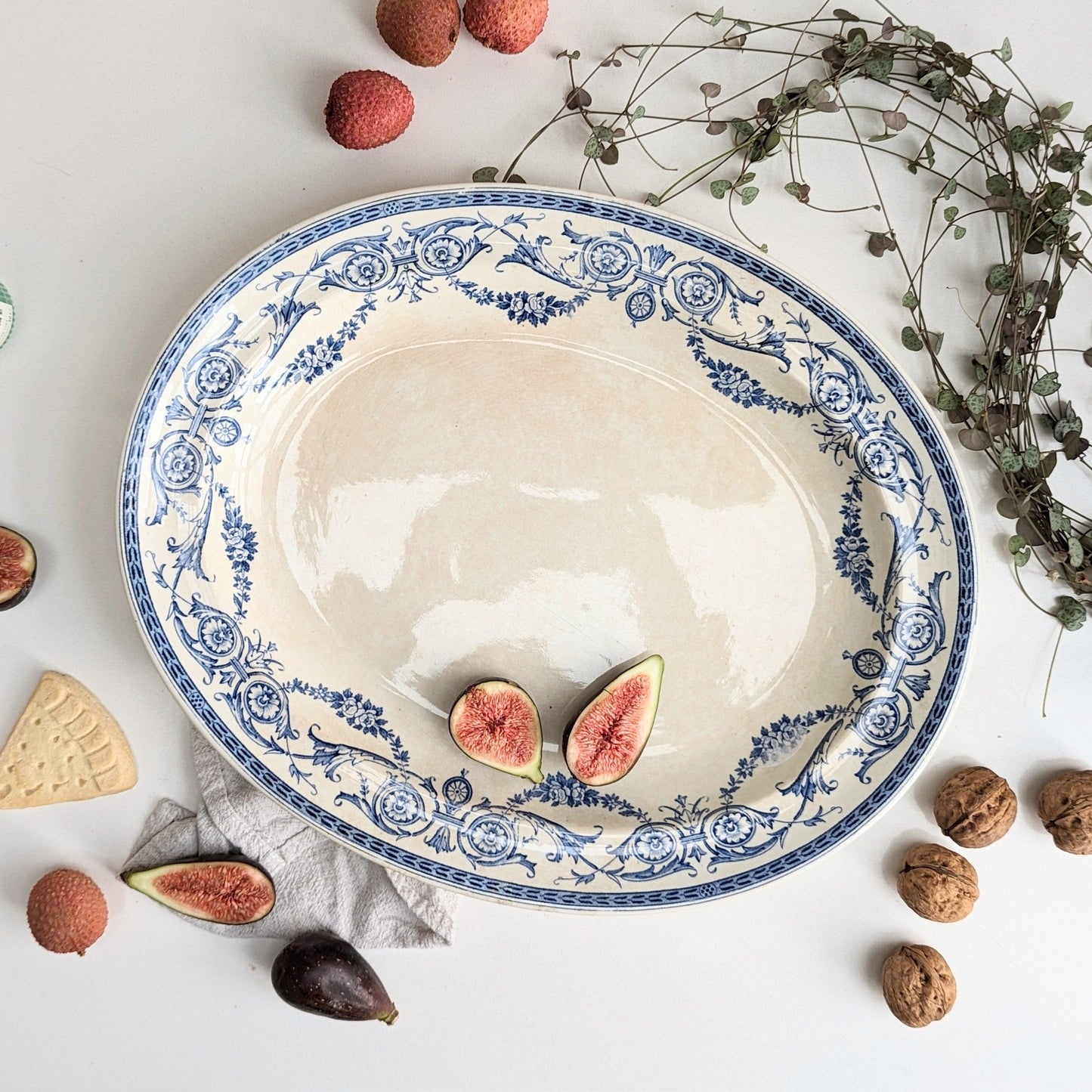 Rare Wedgwood Blue and White Platter