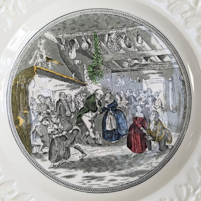 Adams Ironstone Charles Dickens Plates (2)