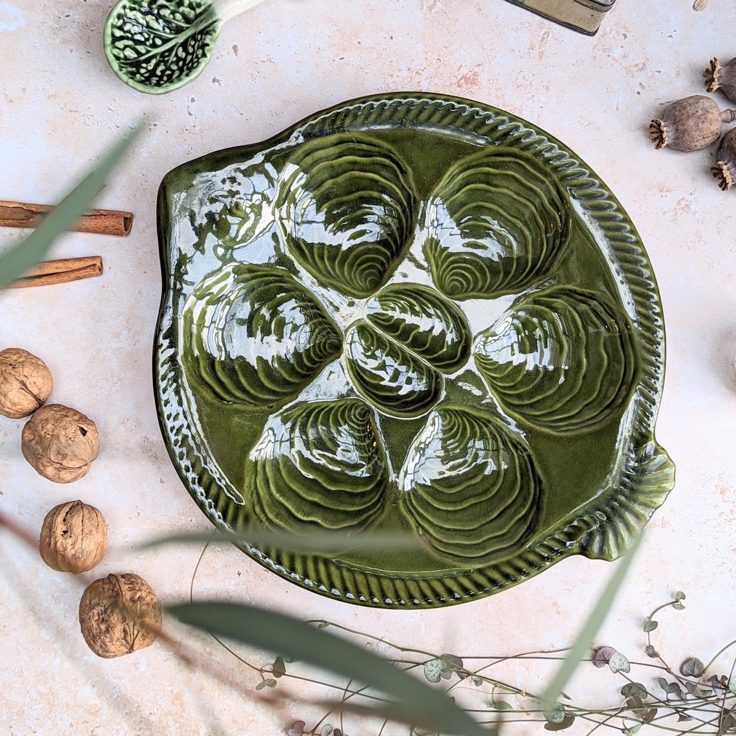 Waechterback West German Oyster Plate