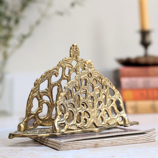 Brass Letter Rack