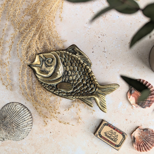 Brass Fish Dish (Small)