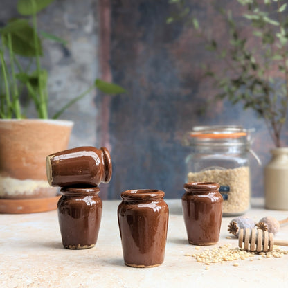 Stoneware Pots Mini (Multiple Available)