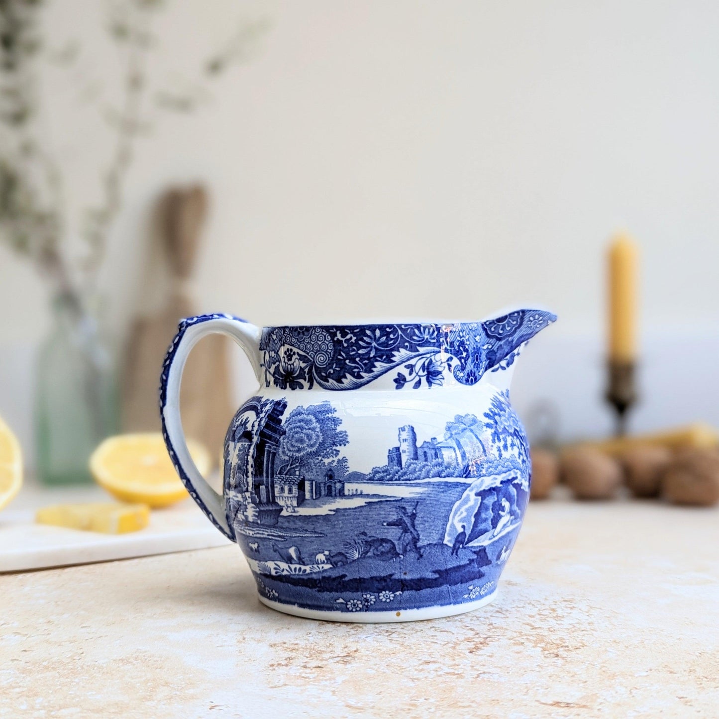Copeland Spode Blue Italian Jug