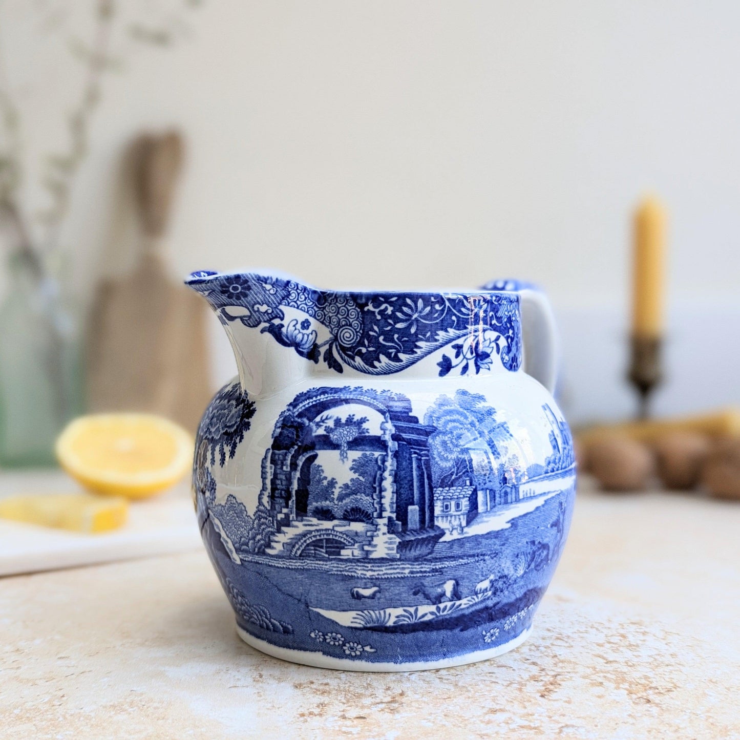 Copeland Spode Blue Italian Jug